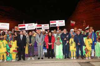 وزيرا السياحة والآثار والثقافة ومحافظ...