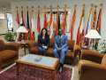 وزيرة التعاون الدولي تلتقي الأمين...